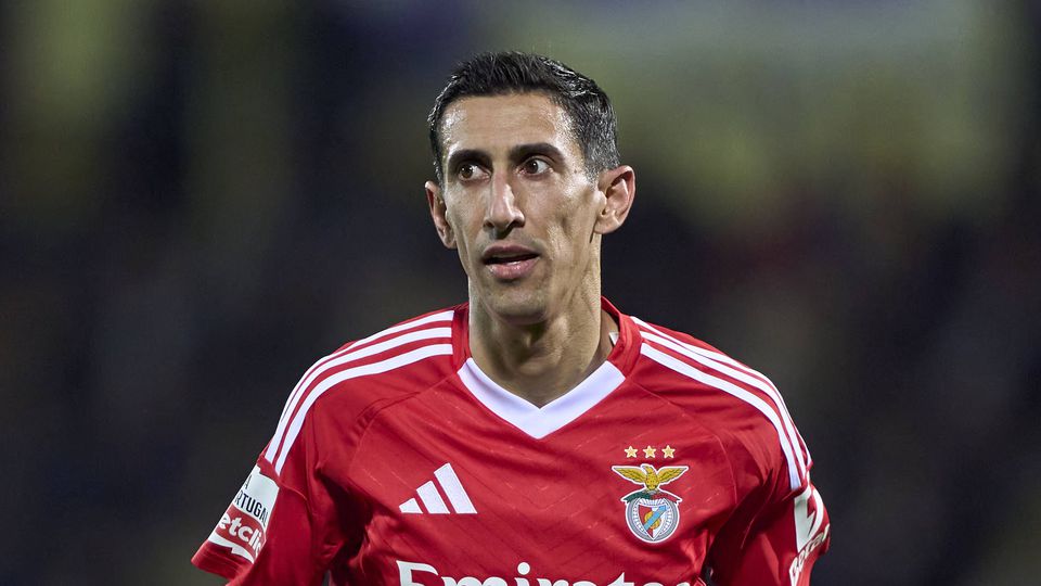 Di María, extremo argentino do Benfica (Foto: Imago)