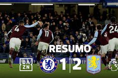 Reviravolta épica em Stamford Bridge e 11.ª vitória seguida para o Aston Villa (resumo)