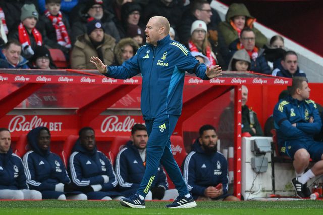Sean Dyche, treinador do Nottingham Forest