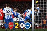 Nova bola parada para o Arsenal resulta em... autogolo caricato