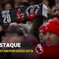 Anfield voltou a homenagear Diogo Jota ao minuto 20
