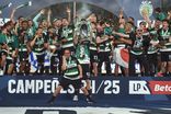 Sporting conquistou a Liga, pelo segundo ano consecutivo, em maio de 2025 - Foto: Miguel Nunes/A BOLA