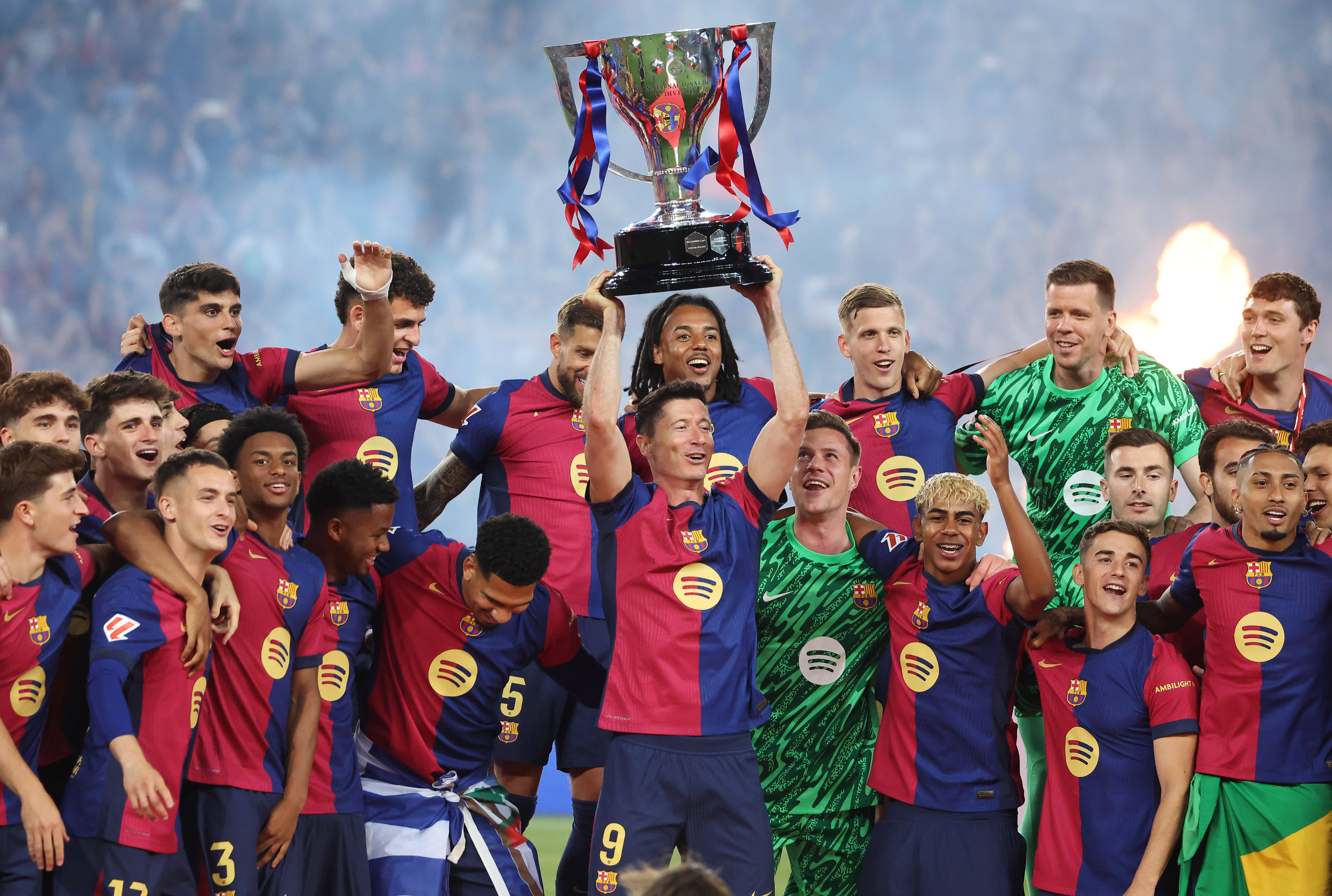 Barcelona venceu a LaLiga em maio de 2025 - Foto: IMAGO