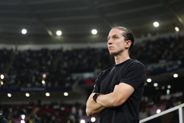 Filipe Luís, treinador do Flamengo