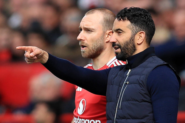 Christian Eriksen e Ruben Amorim (IMAGO)