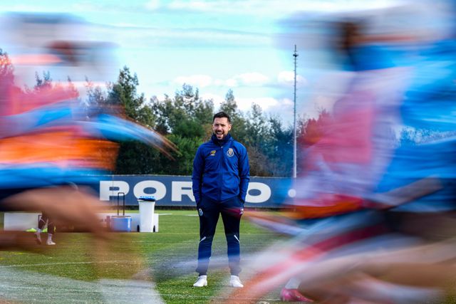 Francesco Farioli, treinador dos dragões — FOTO: FC Porto