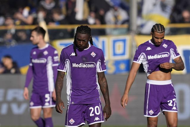 Jogadores da Fiorentina frustrados com nova derrota na Serie A