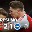 Arsenal não cede à pressão e segue na liderança (resumo)