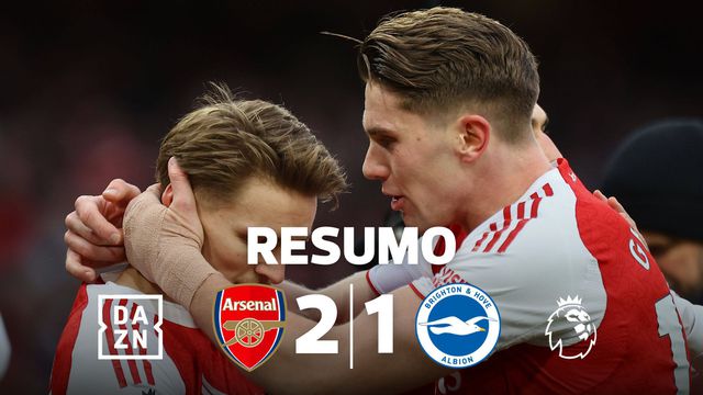 Arsenal não cede à pressão e segue na liderança (resumo)