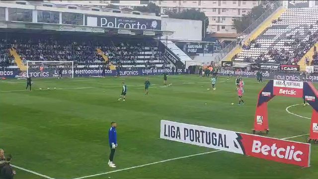 Farense entra para o aquecimento