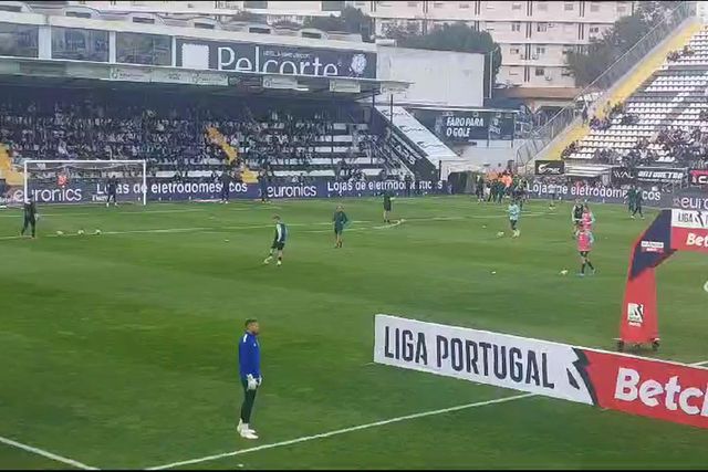 Farense entra para o aquecimento