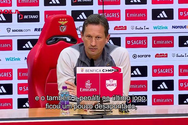 «Marcos Leonardo estava um pouco em baixo, pois falhou uma das grandes oportunidades»