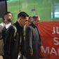 Di María e Otamendi embarcam para Turim na véspera do Juventus-Benfica da UEFA Champions League (foto: Miguel Nunes)