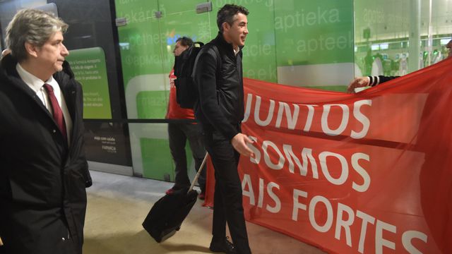 Bruno Lage embarca na véspera do Juventus-Benfica (foto: Miguel Nunes)