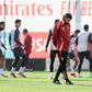 Bruno Lage no treino do Benfica (EPA/MIGUEL A. LOPES)
