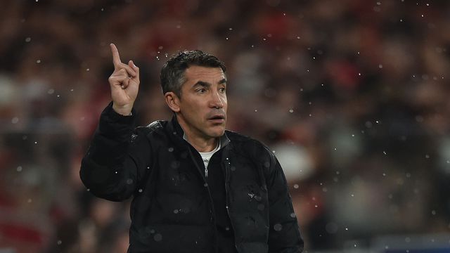 Bruno Lage, treinador do Benfica, vive momento conturbado ao leme dos encarnados