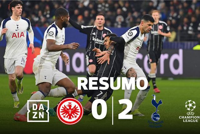 Tottenham é 14.º na Premier League, mas na Champions a música é outra (resumo)