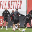 Treino do Benfica - Foto SL Benfica
