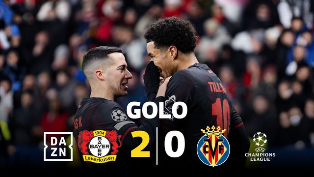 Bayer Leverkusen afasta-se do Benfica nas asas de Tillman