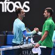 Musetti com Djokovic