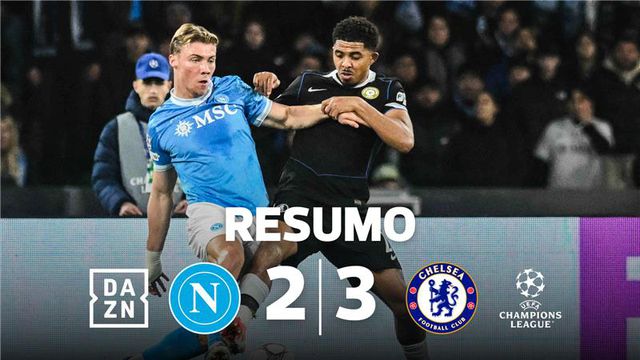 Chelsea foi a Nápoles carimbar o passaporte para os oitavos (resumo)