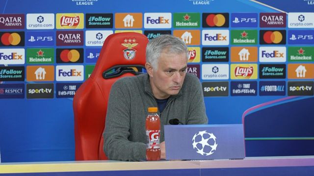 Mourinho revela momento caricato: «Nem os jogadores perceberam»