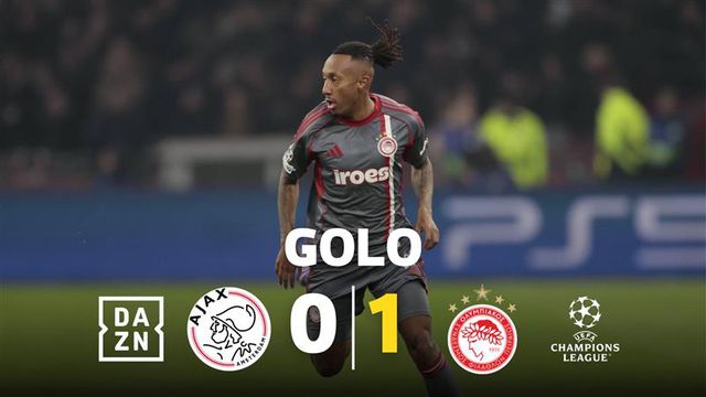 Gelson Martins supersónico adiantou o Olympiakos