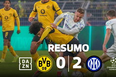 Inter foi a Dortmund mostrar como se faz (resumo)