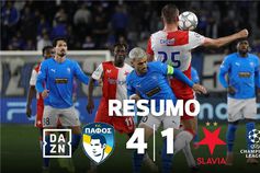 Pafos despede-se da Champions com goleada (resumo)