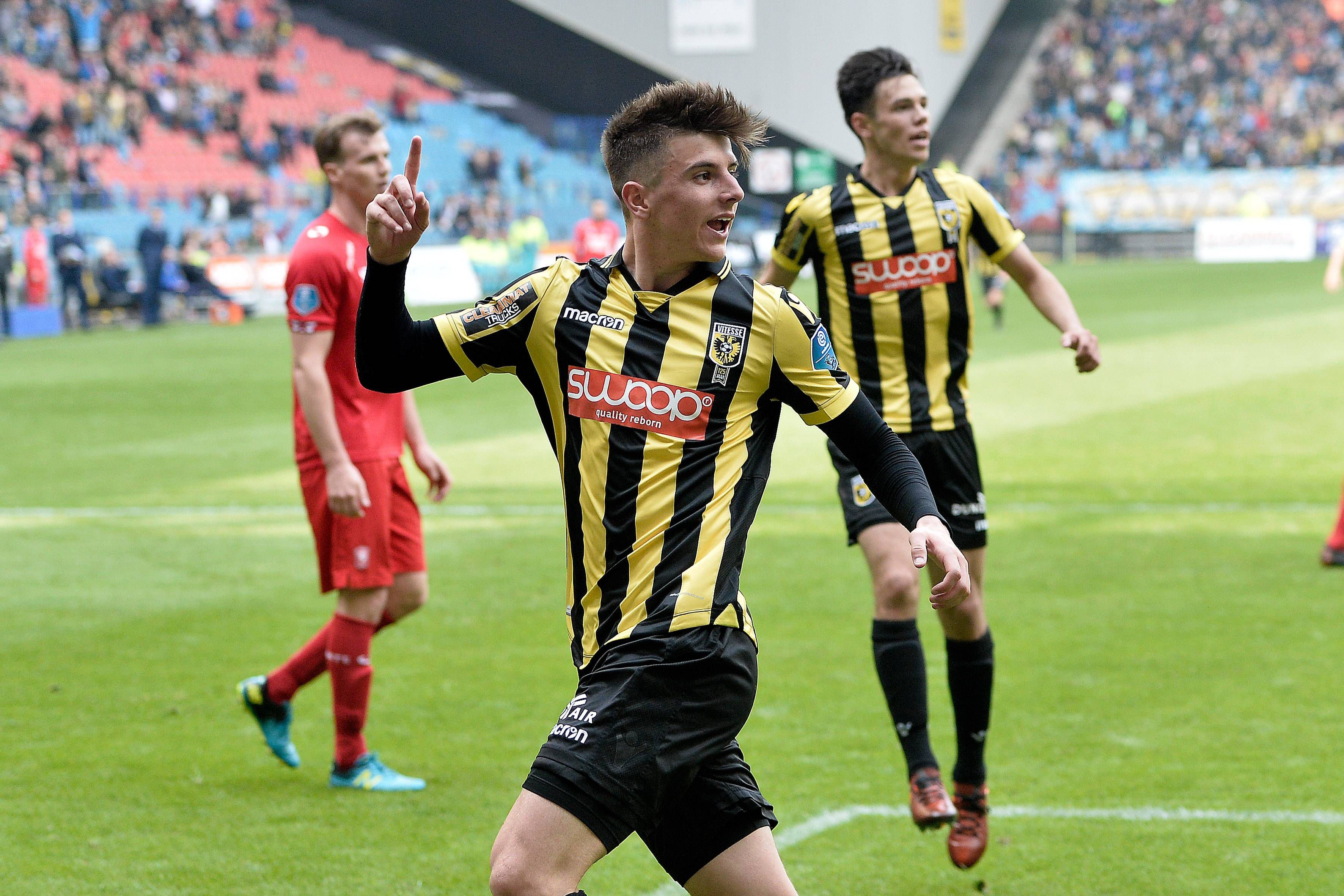 Mason Mount, Chelsea – Vitesse (2017). Foi um empréstimo importante para o jovem depois se afirmar em Londres (IMAGO)