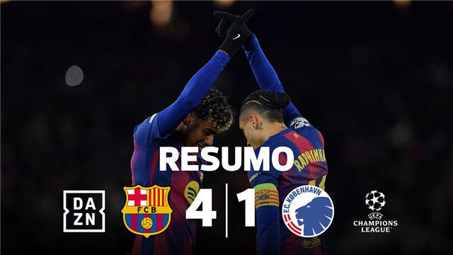 Barcelona até esteve a perder, mas 'despachou' o Copenhaga (resumo)