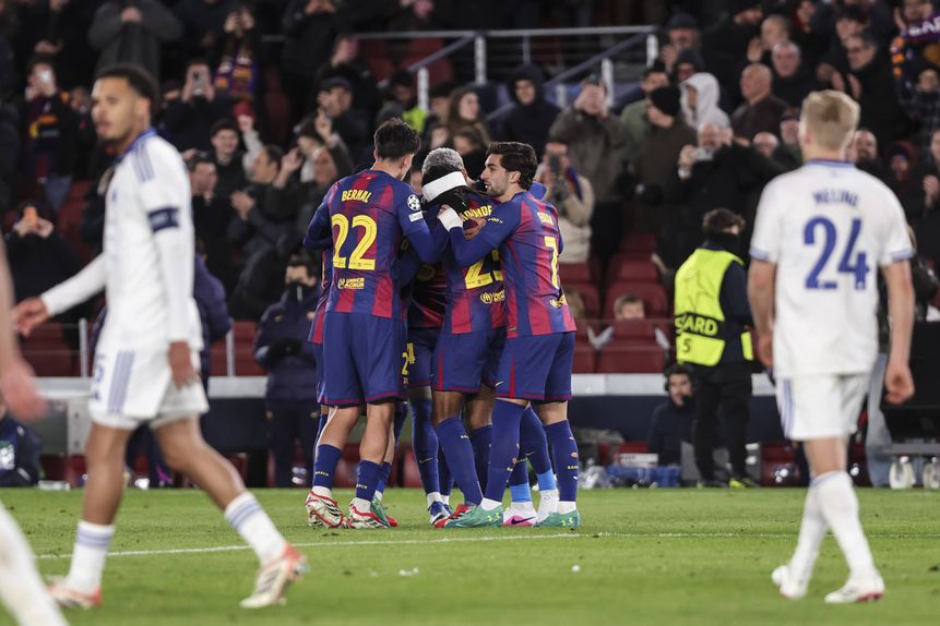 Barcelona foi a perder para o intervalo, mas foi irresistível na segunda parte - FOTO IMAGO