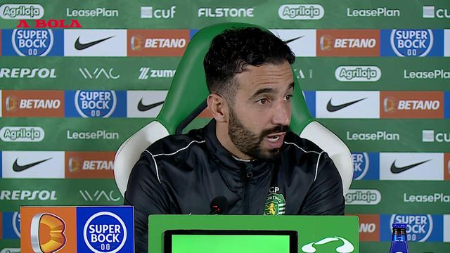 Amorim: «Não podemos ficar com menos um, muito menos nestes jogos»