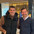 André Villas-Boas e Casillas em encontro de amigos