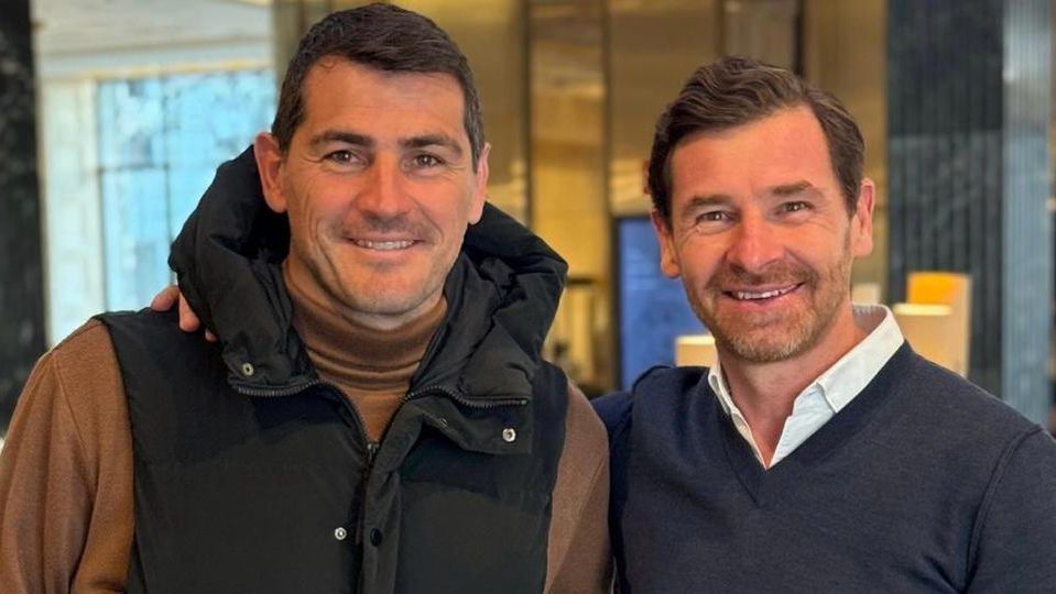 André Villas-Boas e Casillas em encontro de amigos