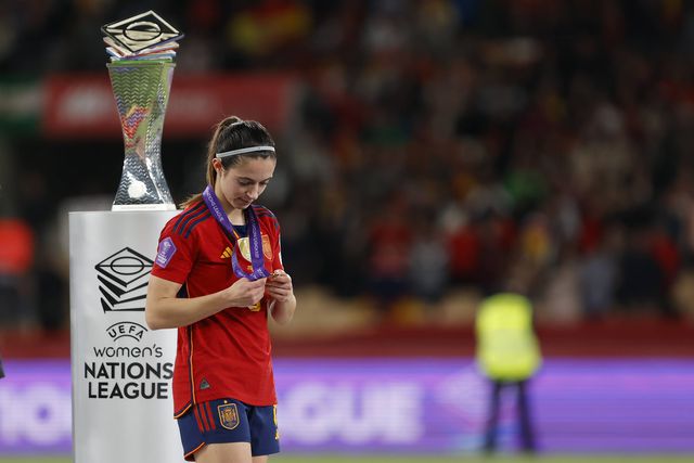 Precisão suíça: Aitana Bonmatí com 92% de passes certos na final da Liga das Nações