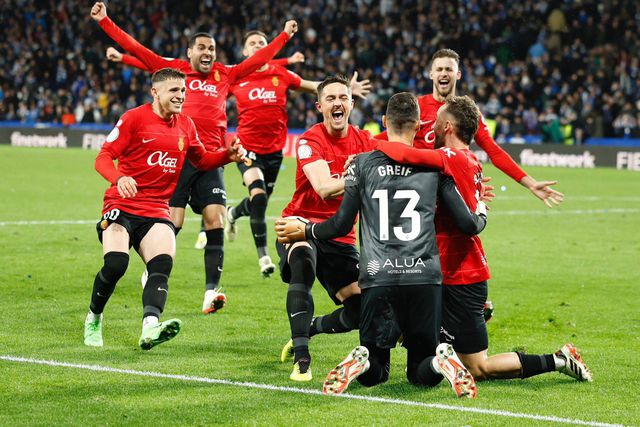 VÍDEO: a louca motivação dos jogadores do Maiorca antes de fazerem história