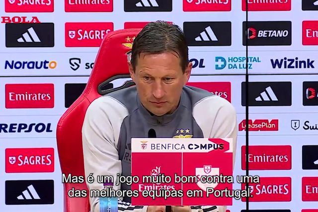 «Benfica é um dos maiores clubes na Europa»