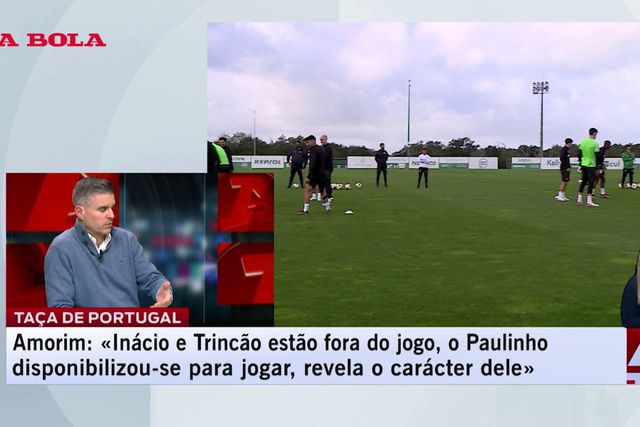 «Sporting joga de olhos fechados, equipa está muito sistematizada»