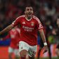 Pavlidis a festejar em campo um golo marcado pelo Benfica