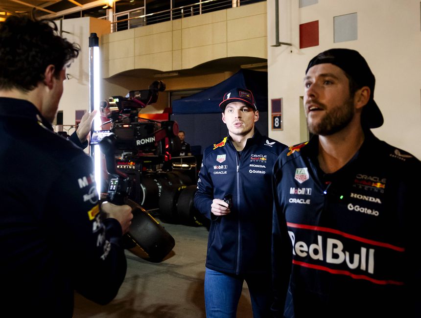 Max Verstappen, depois do último dia de testes no Bahrein