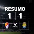 Valladolid e Las Palmas empatam na abertura da jornada 26 (resumo)