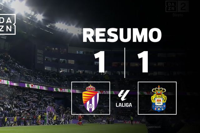 Valladolid e Las Palmas empatam na abertura da jornada 26 (resumo)