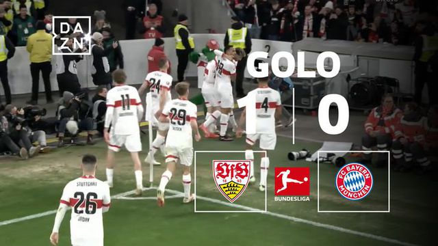 Golaço de Stiller deixa Bayern em desvantagem (vídeo)