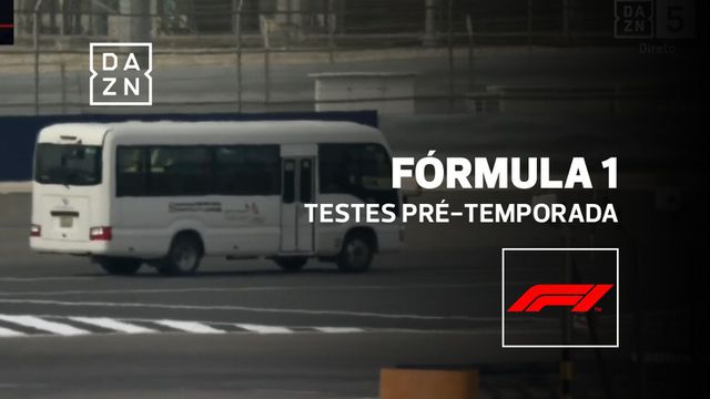 F1: autocarro entra em pista e causa bandeira vermelha nos testes do Bahrein (vídeo)