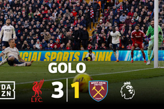 Soucek suaviza derrota iminente do West Ham em Liverpool