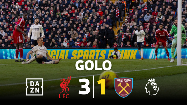 Soucek suaviza derrota iminente do West Ham em Liverpool