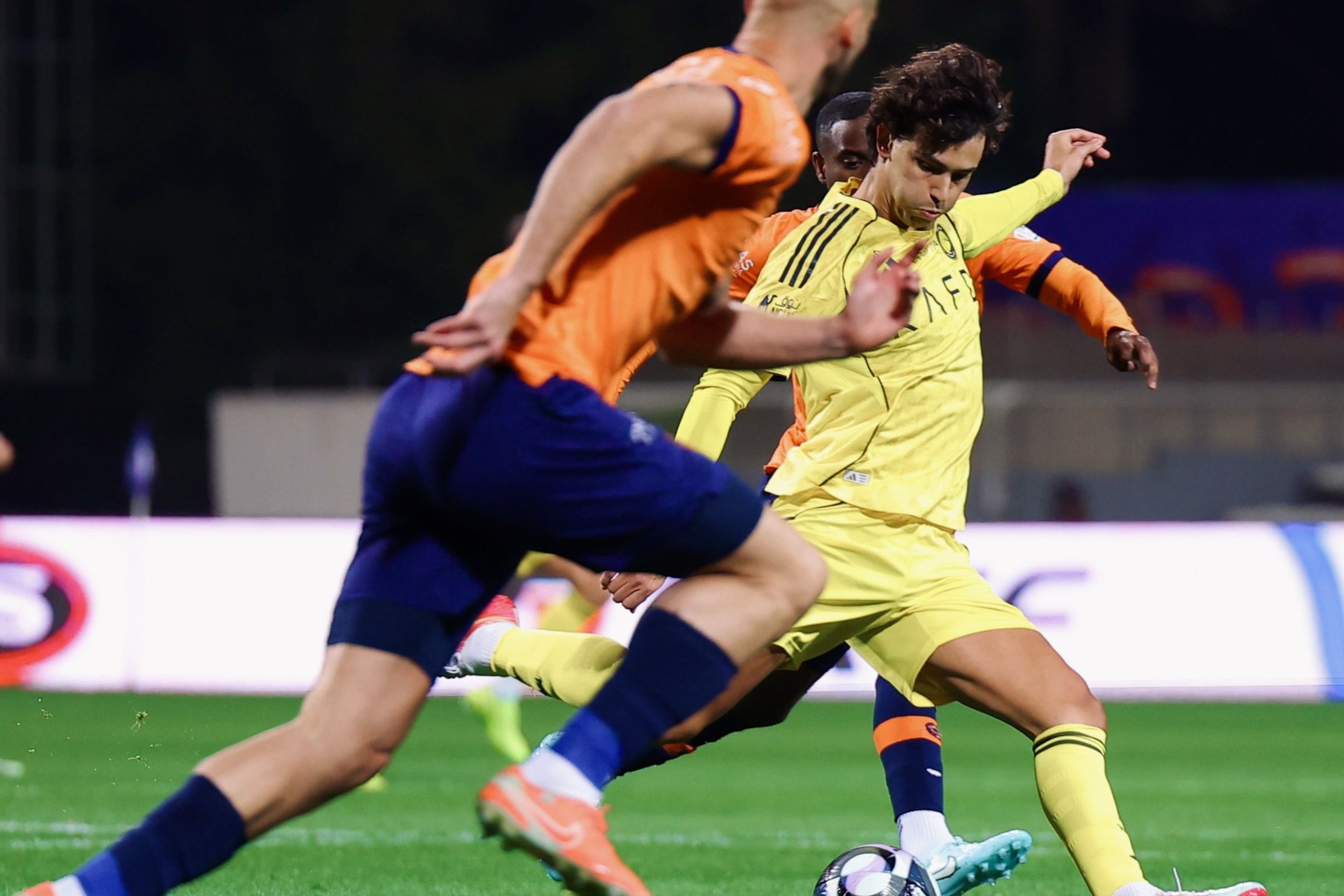 João Félix em ação frente ao Al Fayha - Foto: Al Nassr