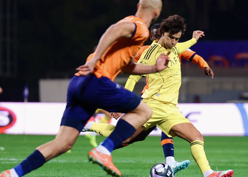 João Félix em ação frente ao Al Fayha - Foto: Al Nassr