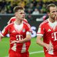 Kane 'bisou' e Kimmich marcou o golo da vitória bávara em Dortmund